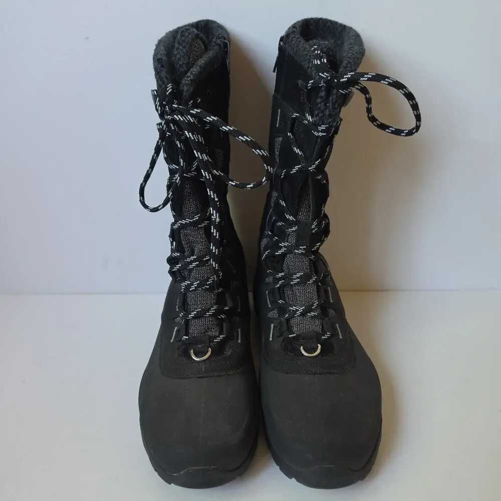 Merrell Boots Thermo Aurora 2 Womens Size 7 Tall Waterproof Black Vibram 400g